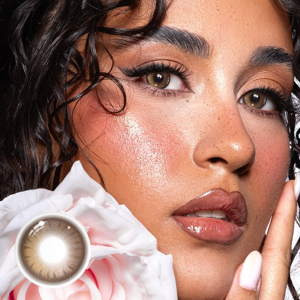 Yaqoot Brown Coloured Contact Lenses